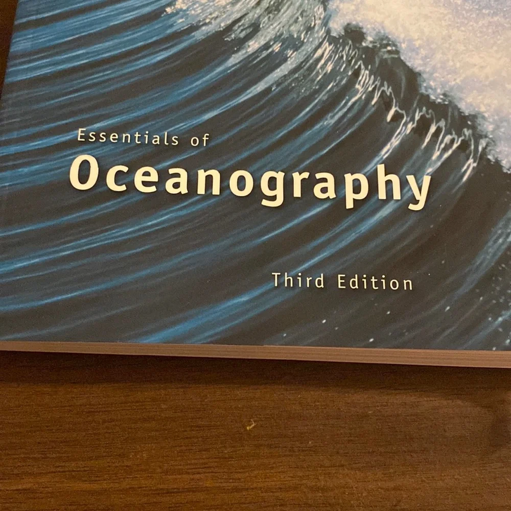 Books essentials oceanography